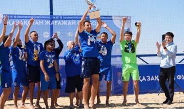 Павлодарский «Арман» установил новый рекорд в пляжном футболе