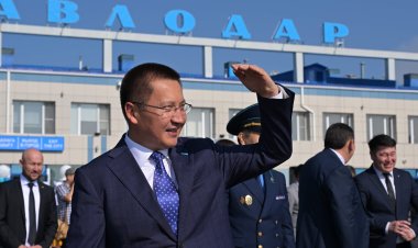 В аэропорту Павлодара завершили реконструкцию взлетно-посадочной полосы