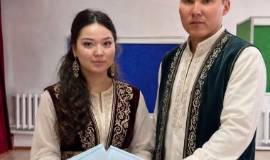 Молодая семья из Иртышска приняла участие в выборах депутатов в Курултай