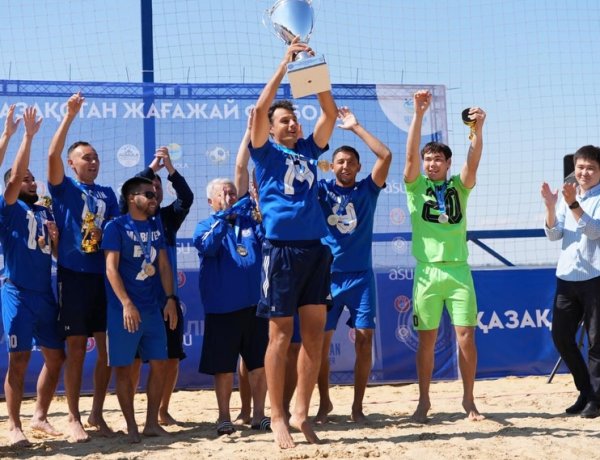 Павлодарский «Арман» установил новый рекорд в пляжном футболе