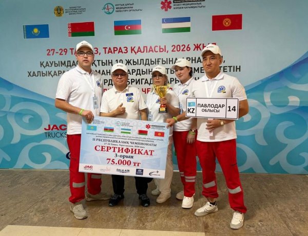 Павлодарлық жедел жәрдем мамандары республикалық чемпионатта жүлдегер атанды