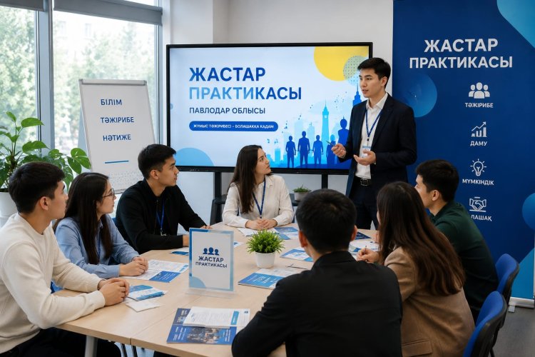 Павлодарда «Жастар практикасы» жас мамандарға жаңа мүмкіндік беріп отыр