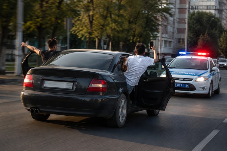 Риск ради контента: в Павлодаре наказали лихачей