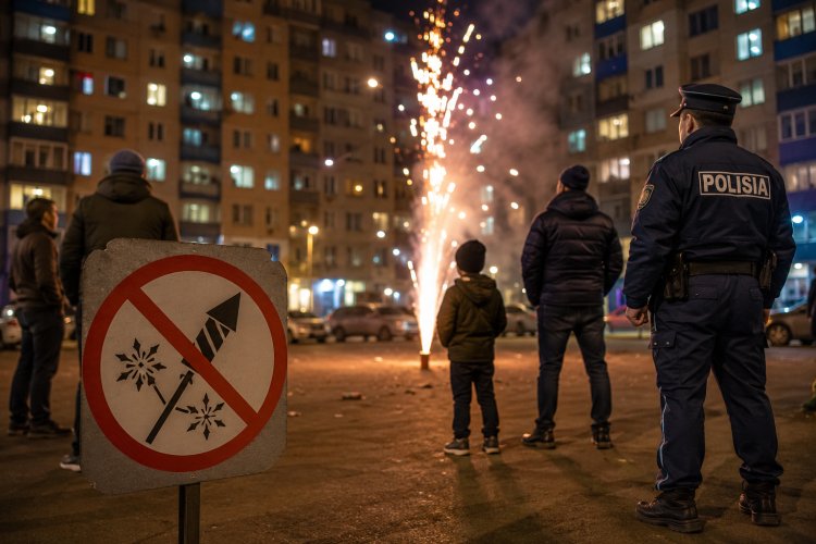 Казахстанцам напомнили об опасности использования пиротехники