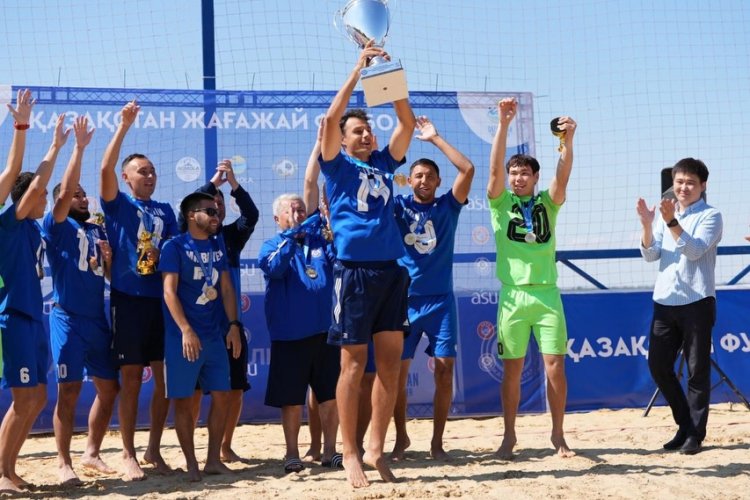 Павлодарский «Арман» установил новый рекорд в пляжном футболе