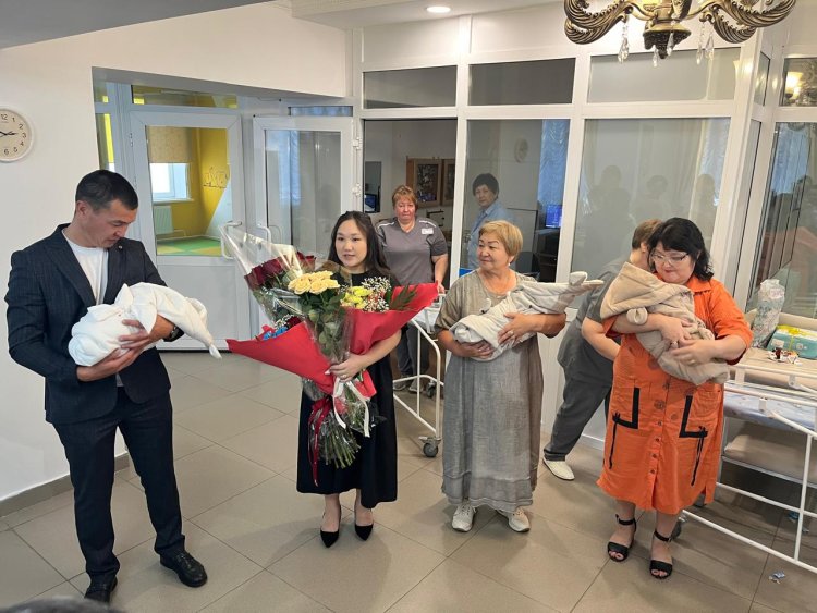 Павлодарда бір ай ішінде екінші үшем дүниеге келді