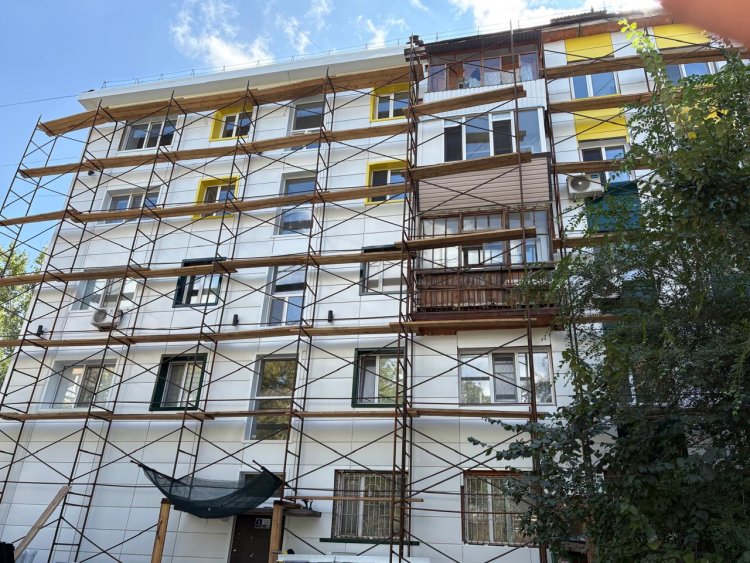 Павлодарда негізгі көшелердегі үйлердің келбеті өзгереді