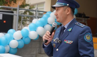 Павлодарда полицейлер оқушыларға қауіпсіздік ережелерін түсіндірді