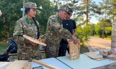 Павлодарда қоқыс емес, ұпай жинаған жастар бақ сынады