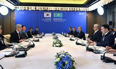Глава государства принял президента Hyundai Motor Group Сунг Кима
