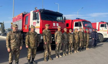 Павлодарские спасатели помогли в ликвидации природного пожара в области Абай