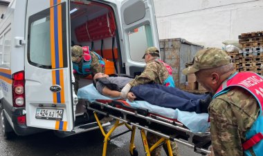 Павлодардағы сауда орталығында адамдарды эвакуациялау пысықталды