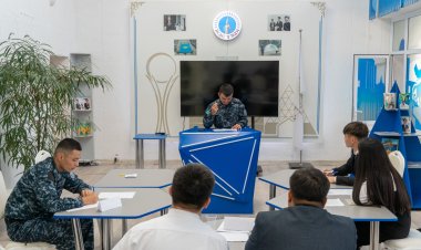 Павлодарда оқушылар мен курсанттар пікірсайыс алаңында кездесті