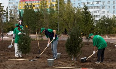 Между старой и новой частью Аксу возродят парк