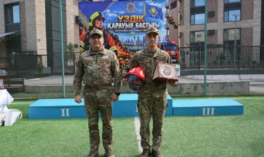 «Үздік қарауыл бастығы»:  Павлодарлық өрт сөндіруші — алғашқы үштікте