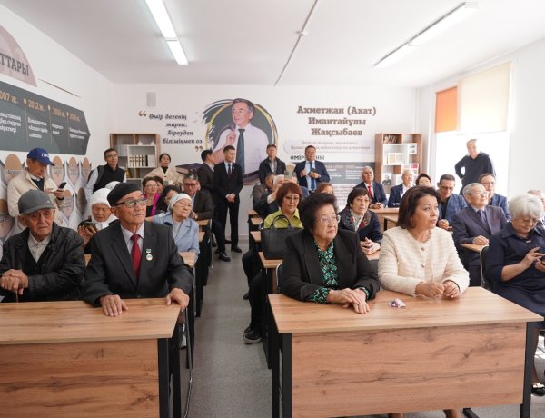 Павлодарда Ахат Жақсыбаевқа арналған қазақ әдебиеті кабинеті ашылды