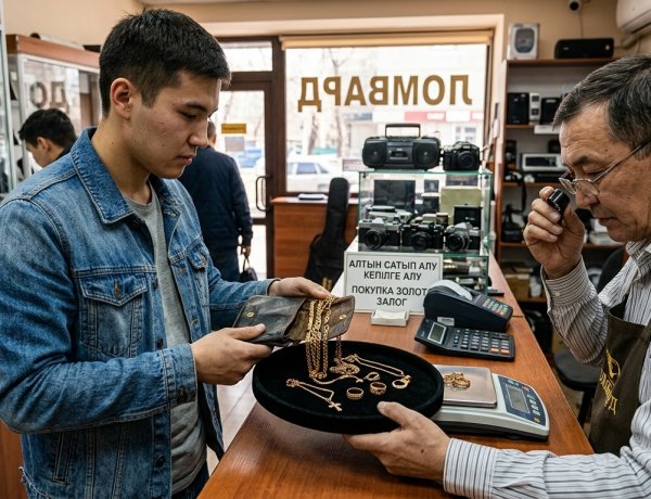 Павлодарда жастар ата-анасының алтынын ломбардқа өткізіп, ақшаны алаяқтарға берген