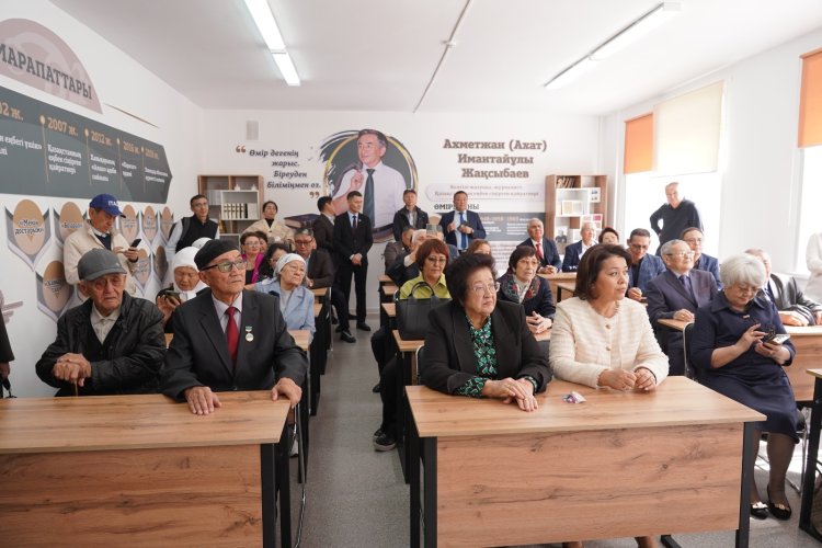 Павлодарда Ахат Жақсыбаевқа арналған қазақ әдебиеті кабинеті ашылды
