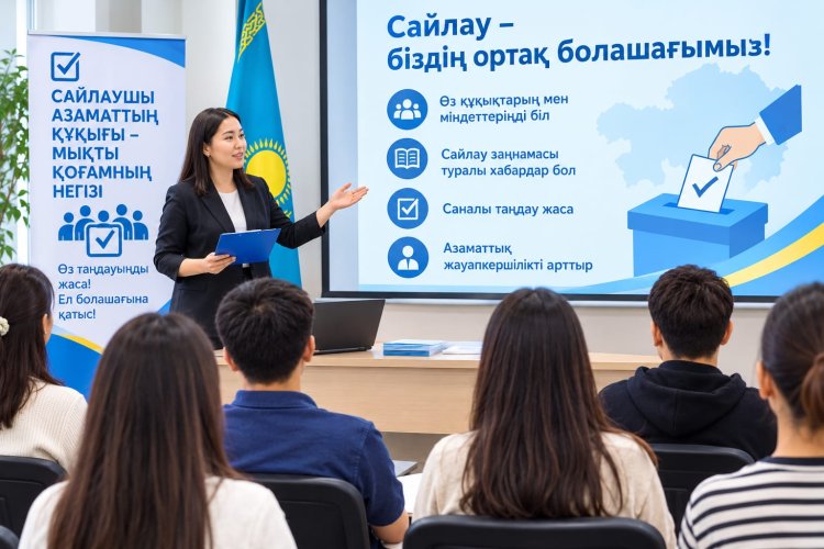 Павлодар облысында сайлау белсенділігін арттыру жобасы жүзеге асты