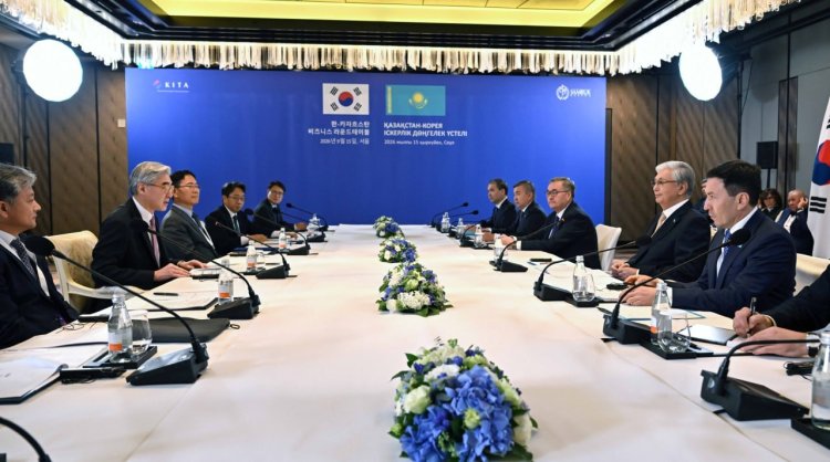 Глава государства принял президента Hyundai Motor Group Сунг Кима