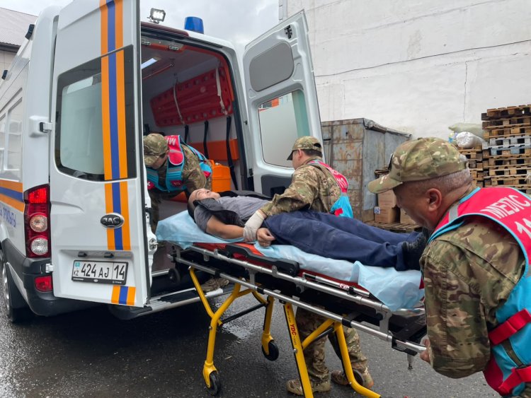 Павлодардағы сауда орталығында адамдарды эвакуациялау пысықталды