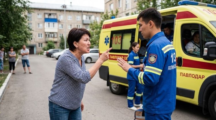 Жедел жәрдем жұмысына кедергі жасаған Павлодар облысының тұрғыны жауапқа тартылды