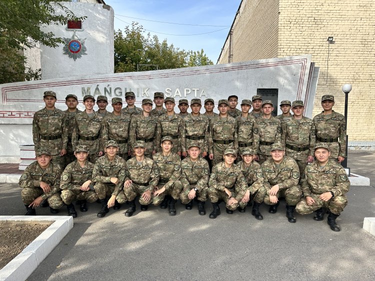 Ұлттық ұланның  Павлодардағы әскери бөліміне сарбаздардың алғашқы легі келді