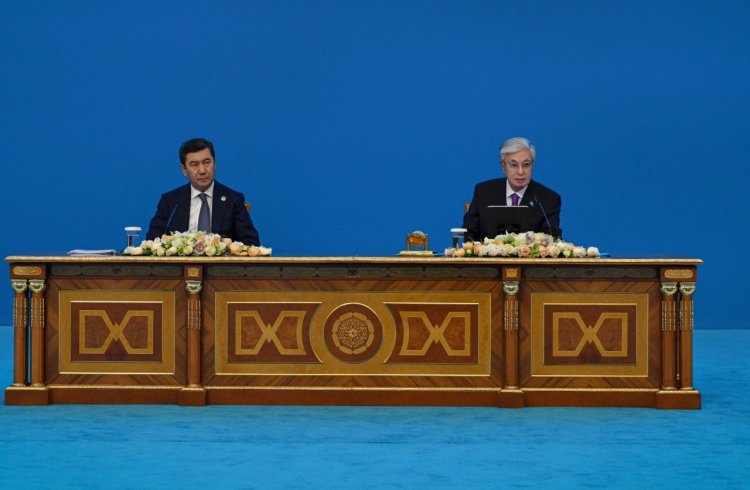 Касым-Жомарт Токаев выступил на первой сессии Қазақстан Халық Кеңесі