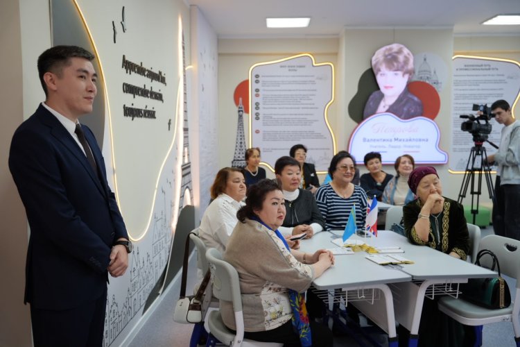 В Павлодаре открыли кабинет в честь известной «француженки»