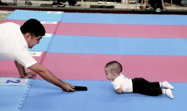 Павлодарда ең кішкентай чемпиондар жарыс жолына шықты