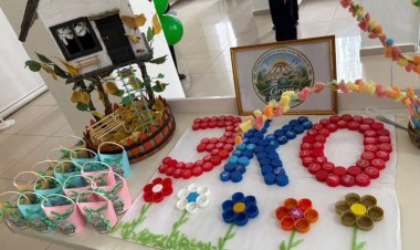 «ECO отбасы»: Аққулыда тұрмыстық қалдықтар сәнге айналды