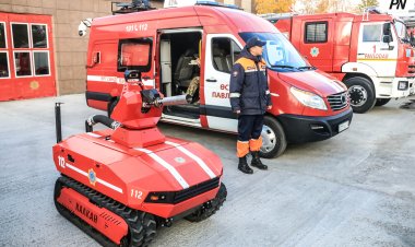 Робот вместо пожарного: чем вооружились спасатели Павлодарской области
