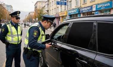 Павлодарда қараңғы әйнекті көліктерге тосқауыл қойылды