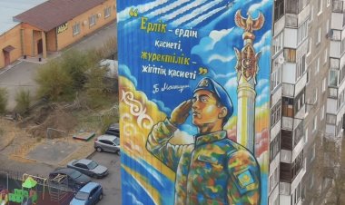 Павлодарда «Батыр рухы» патриоттық муралы салынды