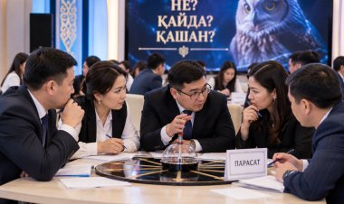 В Теренколе аналог знаменитой телеигры провели на казахском языке