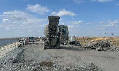 В Павлодарской области реконструируют плотину на канале имени Сатпаева