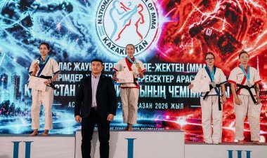 Спасатель из Павлодара стала чемпионкой Казахстана по АММА