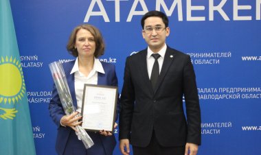 Павлодарда Кәсіпкерлер күніне орай өңірдің үздік бизнес өкілдері марапатталды