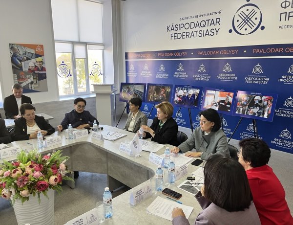 БҰҰ мен кәсіподақтар Павлодар облысындағы жұмысшылардың болашағын талқылады