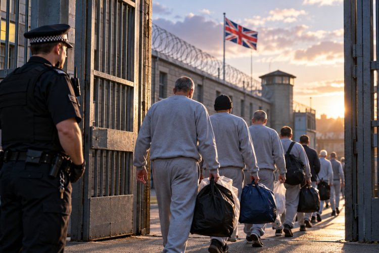 В Британии из-за переполненных тюрем досрочно освободят тысячи заключённых
