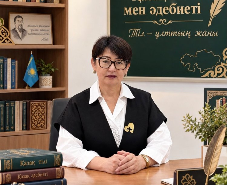 Ертіс ауданында 30 жылдық тәжірибесі бар ұстаз шәкірттерін биіктерге жетелеп келеді