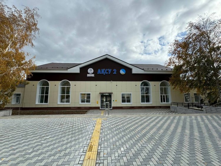 Ақсу-2 станциясы жолаушыларды қарсы алуға дайын