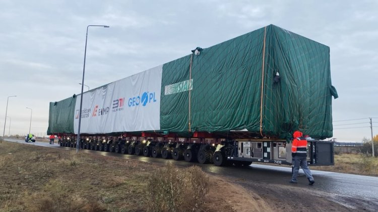 Павлодарда алтын өңдейтін комбинатқа ірі жабдықтар жеткізіле бастады