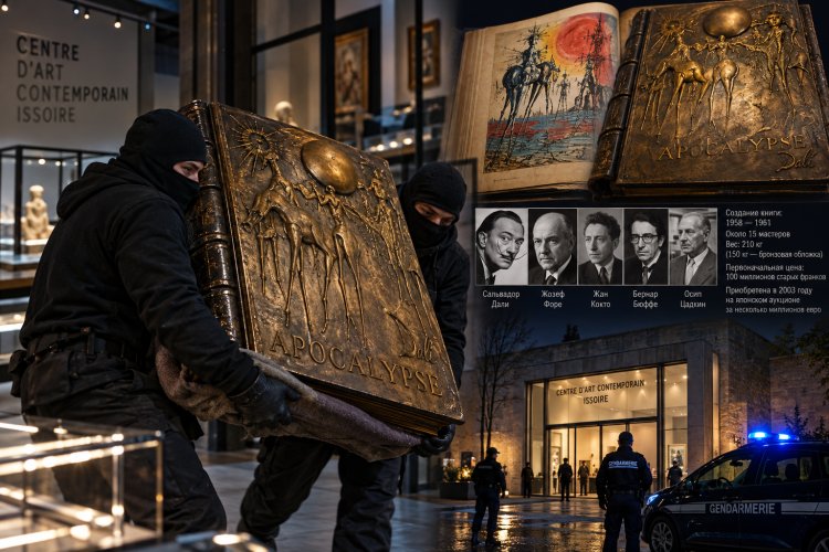 Из французского музея похитили одну из наиболее тяжёлых книг в мире