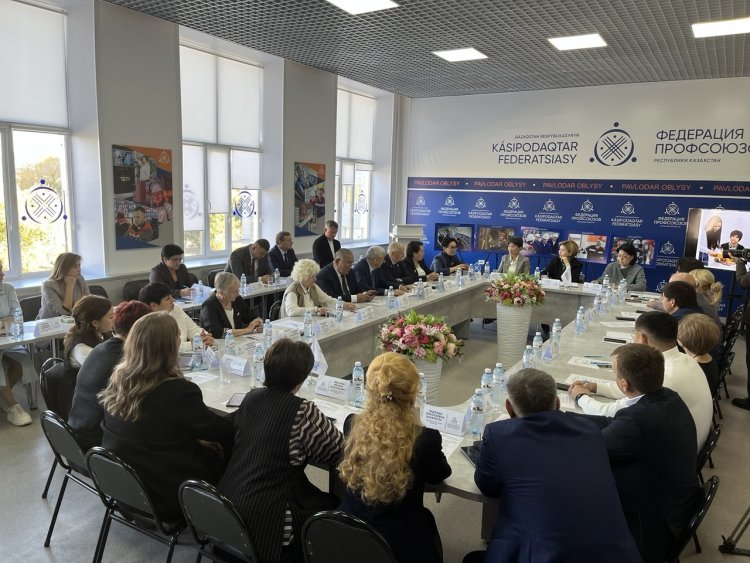 ООН и профсоюзы обсудили будущее работников Павлодарской области