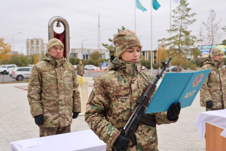 Павлодар облысында жаңа құтқарушылар қызметтік ант қабылдады