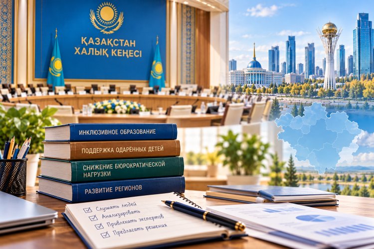 Павлодарский педагог поделилась первыми шагами в работе Қазақстан Халық Кеңесі