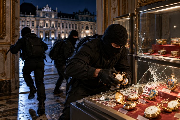 В Италии старинные часы стоимостью 150 тысяч евро похитили за минуту